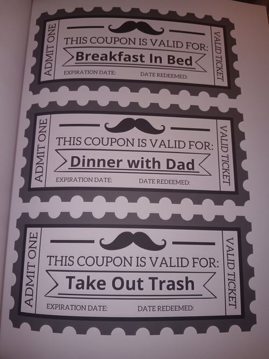 Dad and Me Coloring Journey