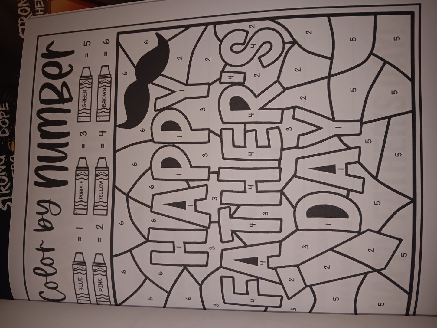 Dad and Me Coloring Journey