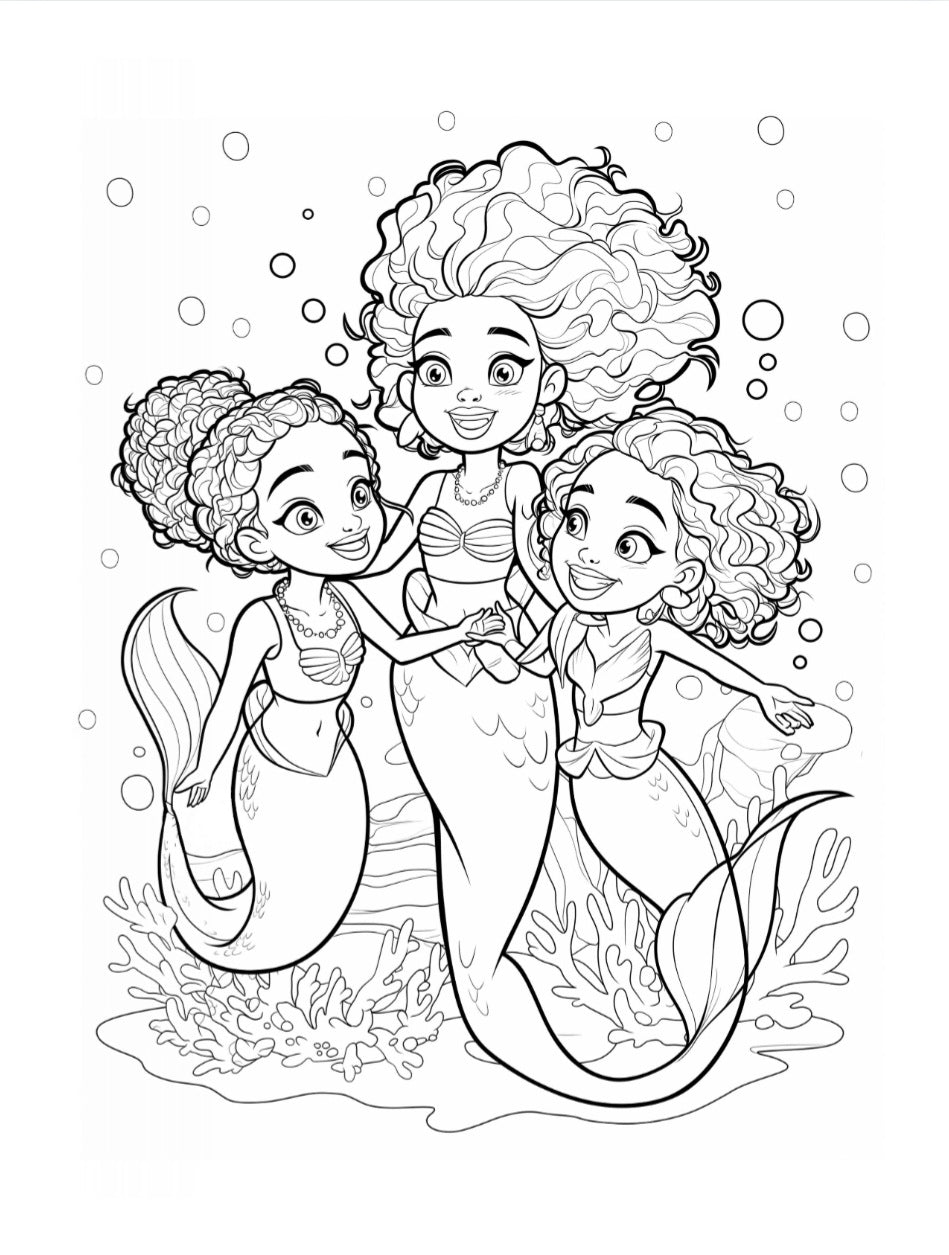 Magic Melanin Mermaids