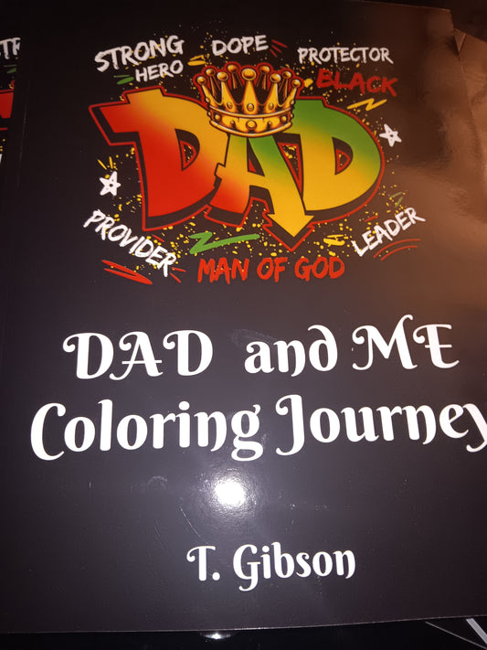 Dad and Me Coloring Journey